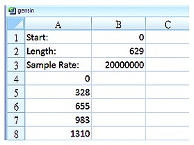 Supports CSV file